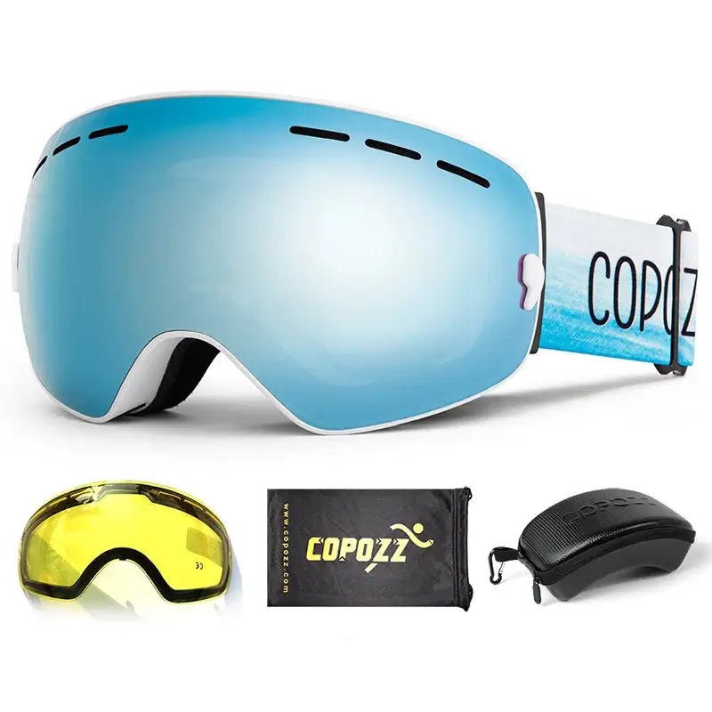 Unmatched Clarity Double Lens Ski Goggles