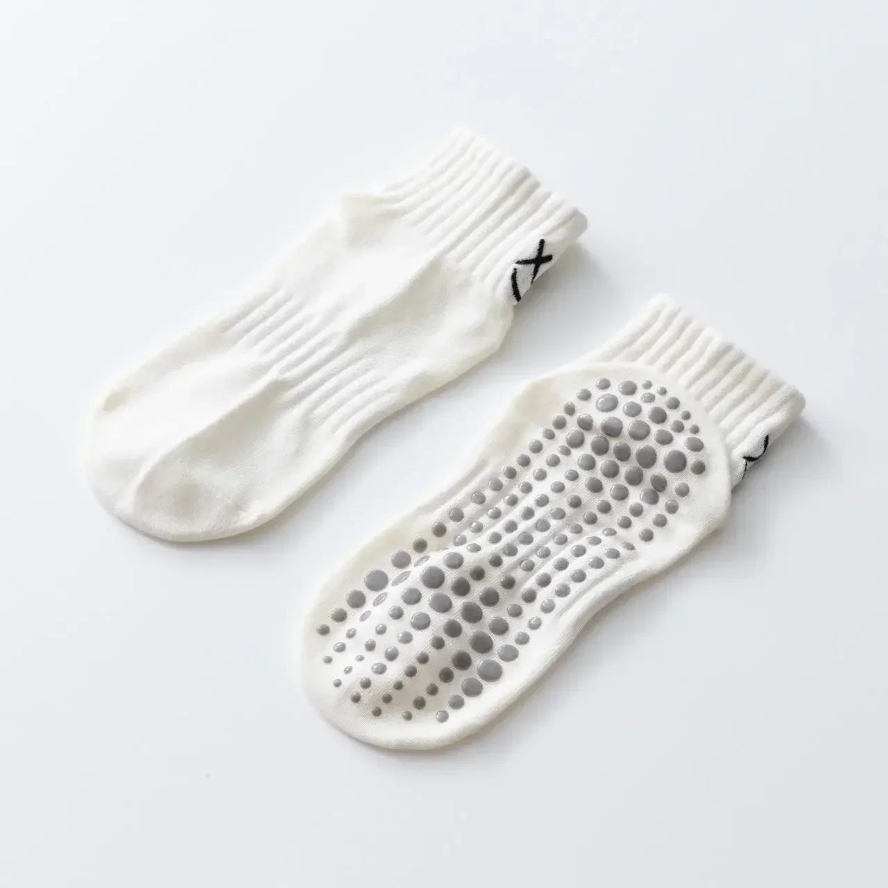 Simple Non-slip Breathable Yoga Socks Women Pilates Socks Indoor Dance Fitness Gymnastics Professional Training Sports Socks