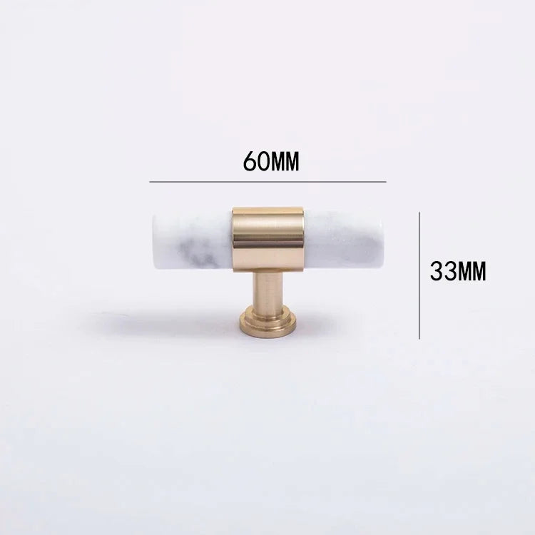 Nordic Marble Cabinet Drawer Pulls and Knobs