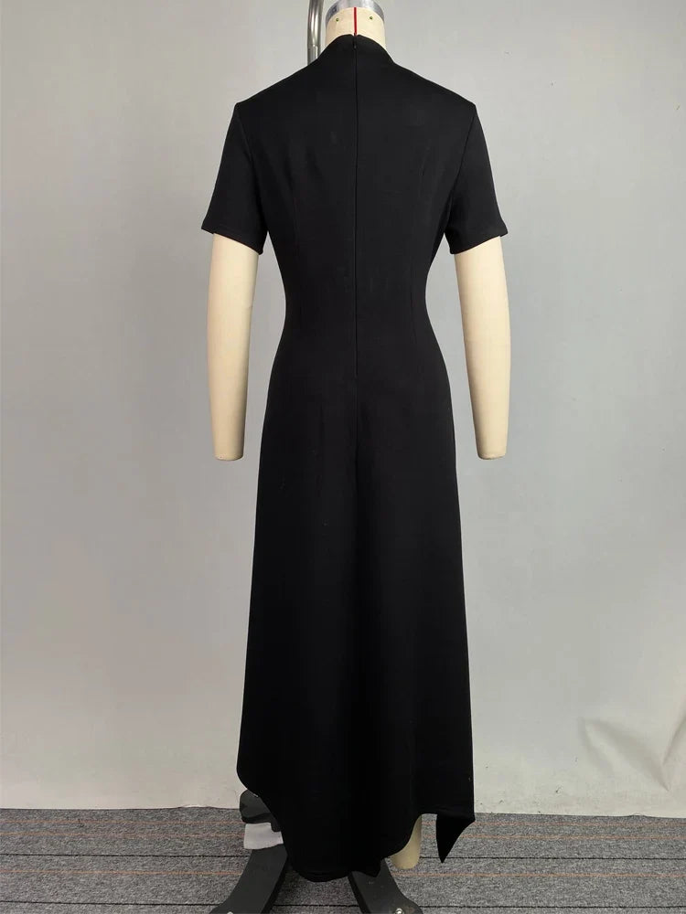 Asymmetrical Maxi Dress