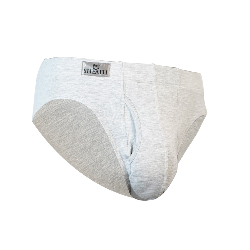 SHEATH Men's Bamboo Dual Pouch Euro Briefs