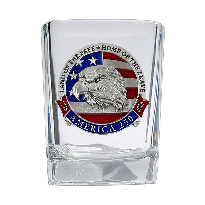 America's 250th Anniversary Eagle Head with Flag Square Shot