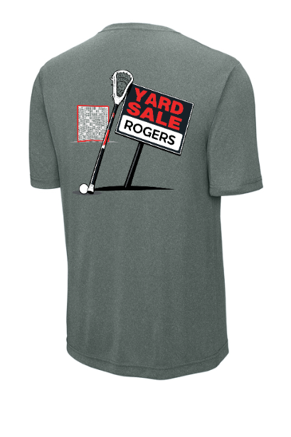 Lacrosse Yard Sale Moisture Wicking Youth Tee - SUYST350YRD