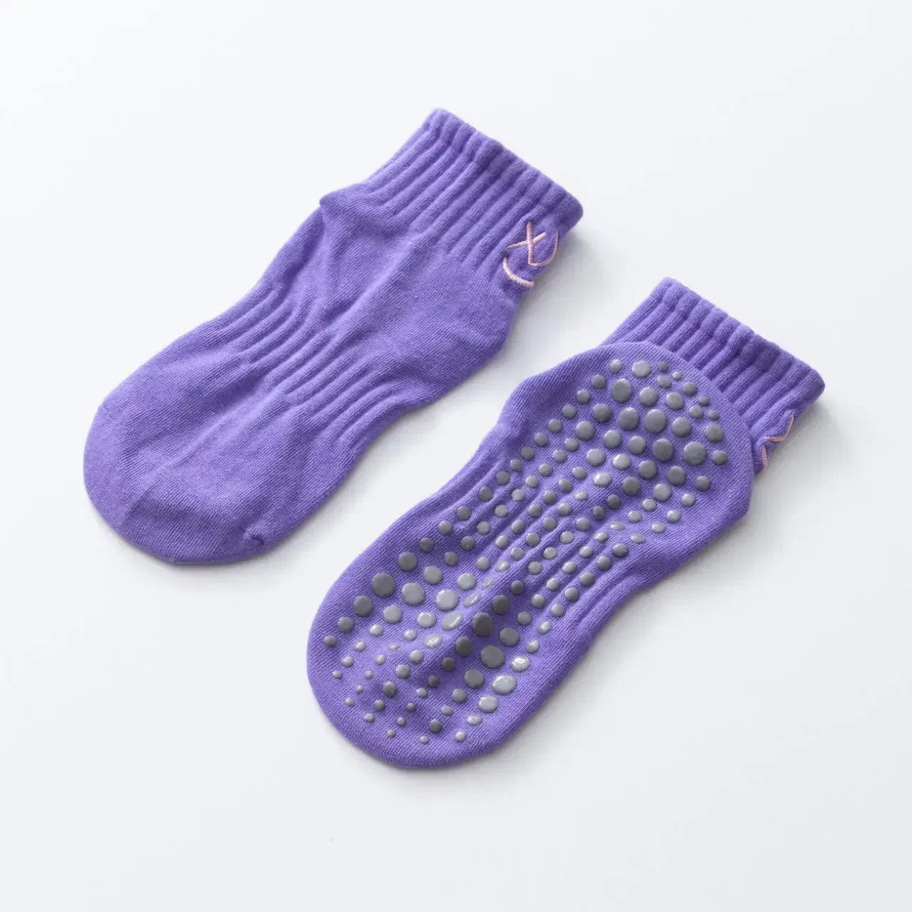 Simple Non-slip Breathable Yoga Socks Women Pilates Socks Indoor Dance Fitness Gymnastics Professional Training Sports Socks