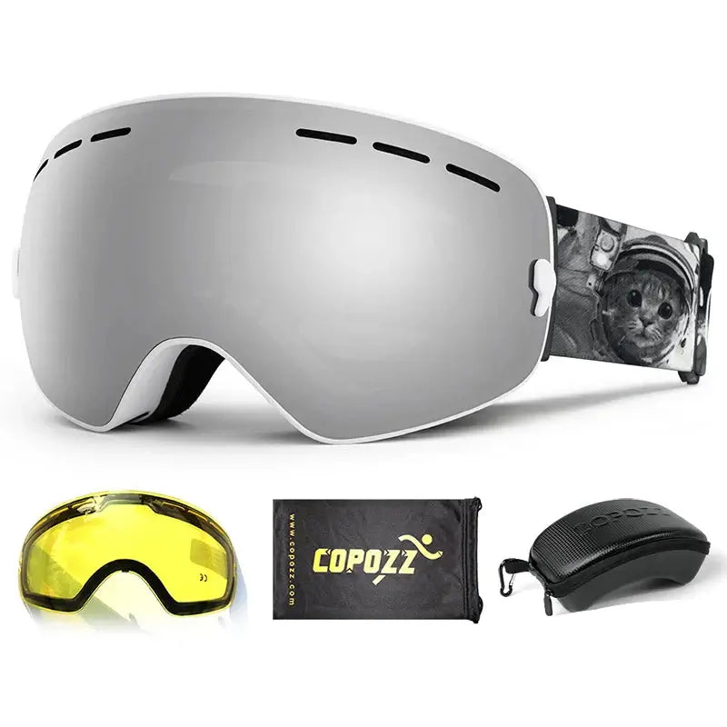 Unmatched Clarity Double Lens Ski Goggles