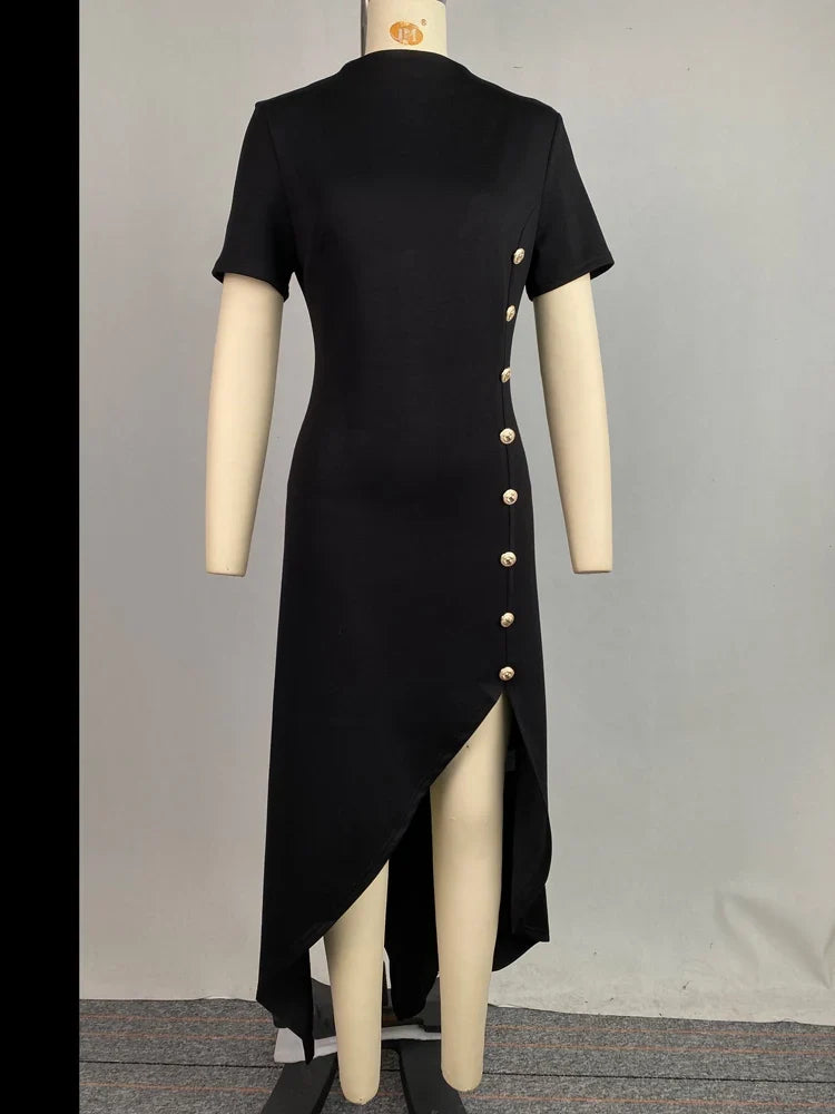 Asymmetrical Maxi Dress