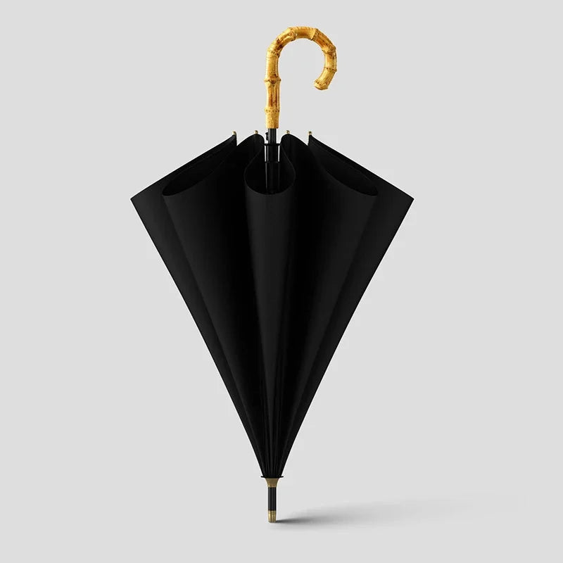 OLYCAT Large Bamboo Umbrella for Men Windproof Corporation Golf Big Outdoor Umbrella Rain Free Shipping Luxury Designer Umbrella