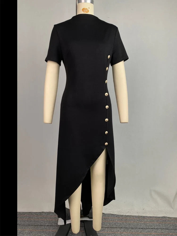 Asymmetrical Maxi Dress