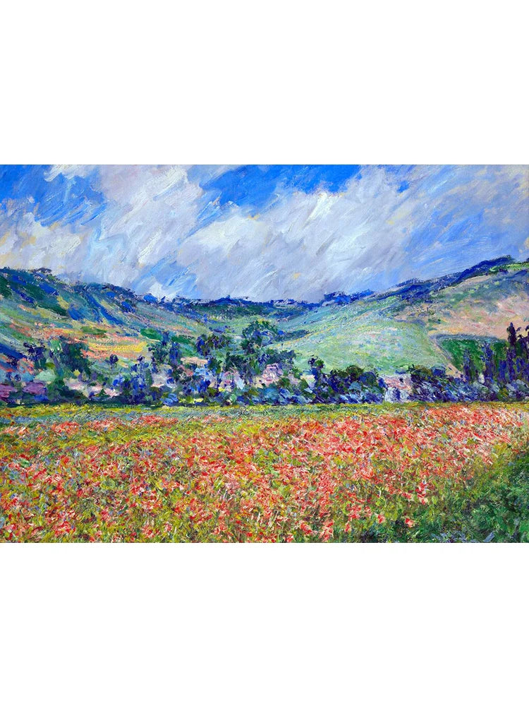 Abstract Claude Monet Garden Nature Landscape Wall Art Canvas Painting Famous Waterlily Poster For Modern Living Room Home Decor