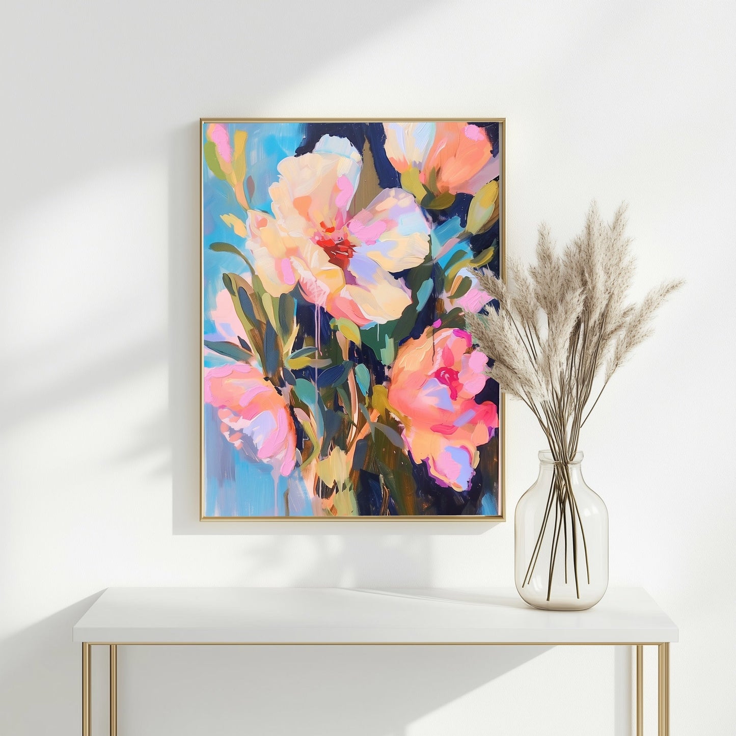 She Grew Wildflowers in Her Sleep Art Print – Whimsical & Dreamy Wall Decor