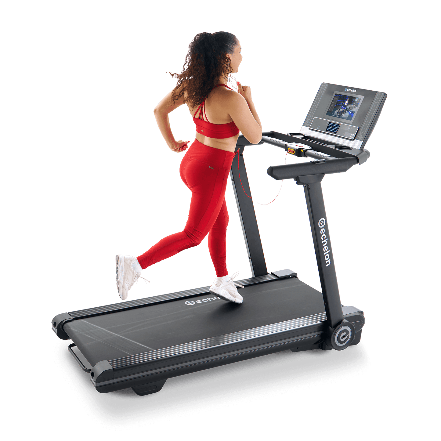 Echelon Stride-6 S™ 2026 Auto-Fold Smart Treadmill w. 10″ HD Touchscreen
