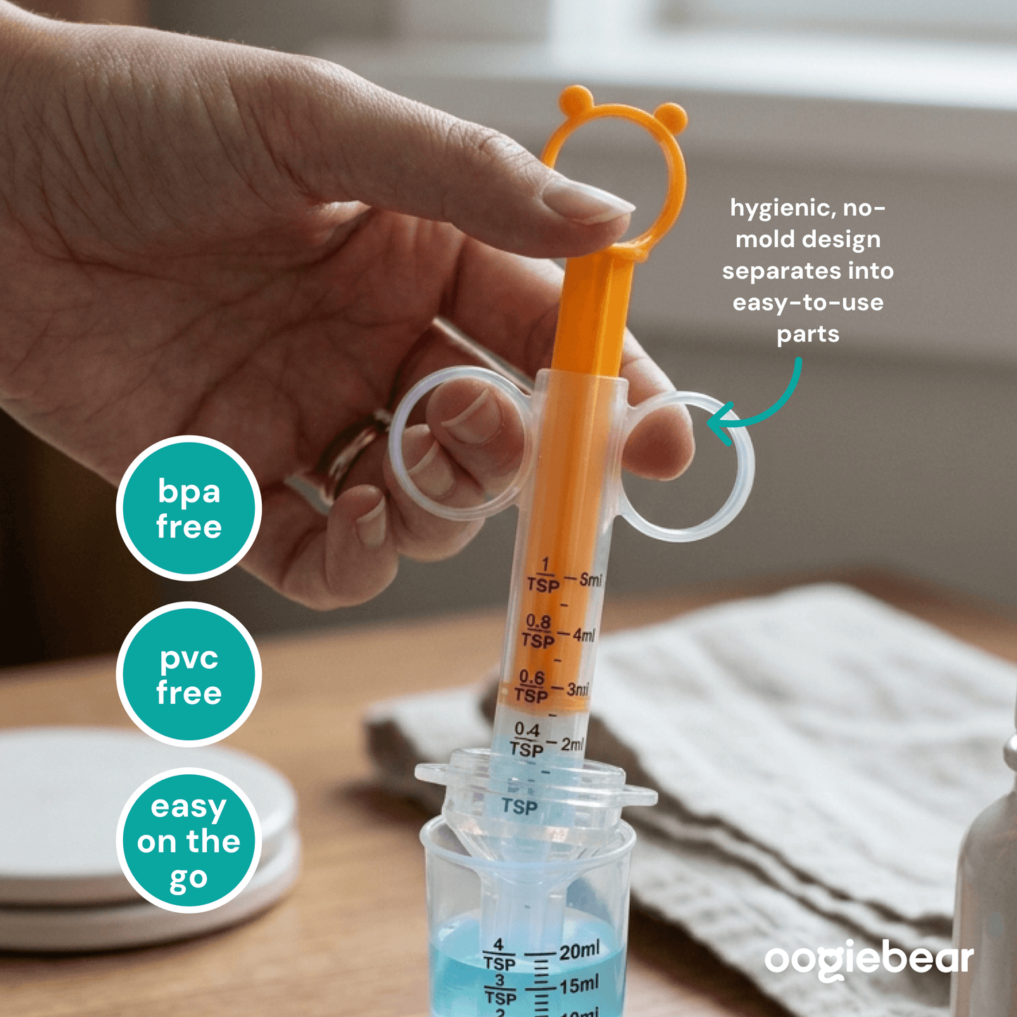 oogiebear baby medicine syringe & feeder