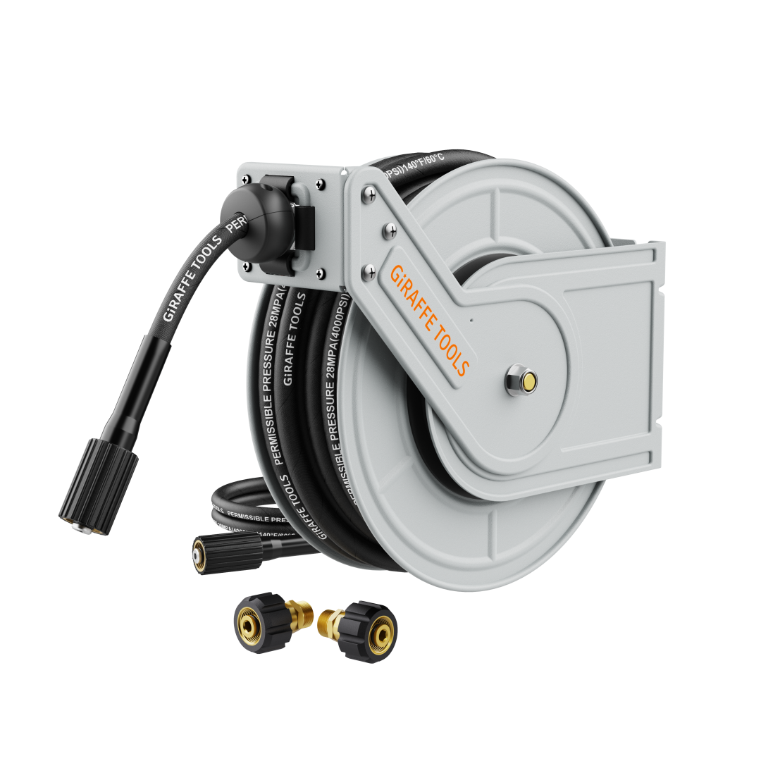 Retractable Pressure Hose Reel-1/4in