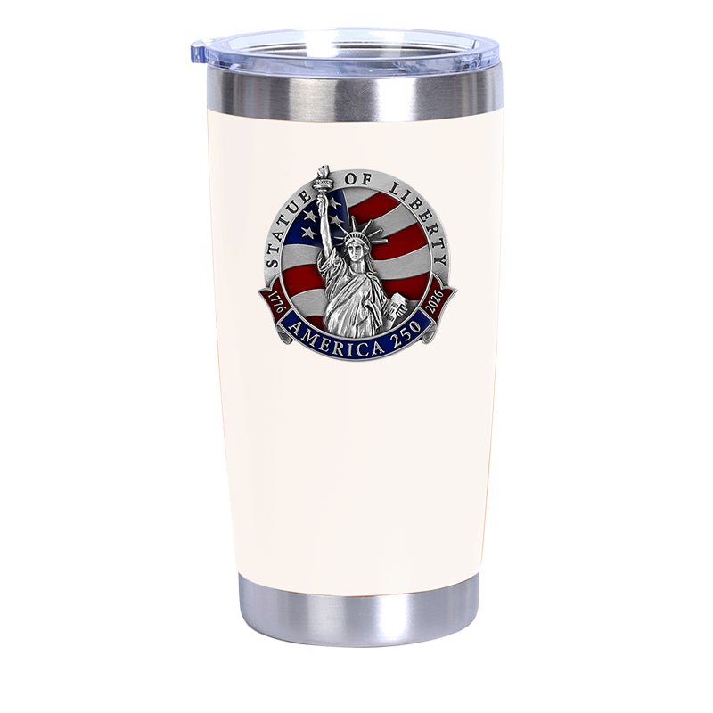 America's 250th Anniversary Statue of Liberty Chrome Thermal Drink