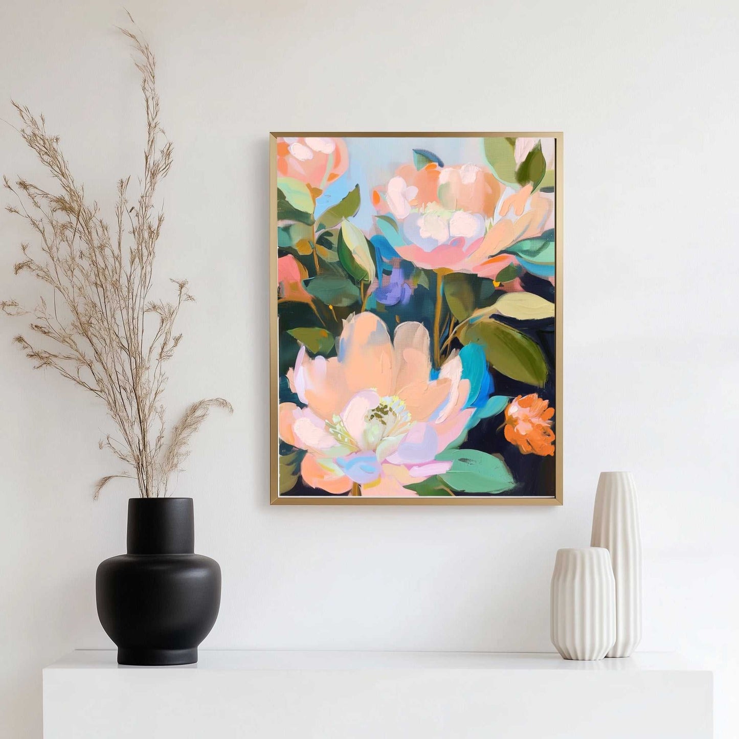 The Peonies Arrived Today Art Print – Bright & Joyful Wall Decor