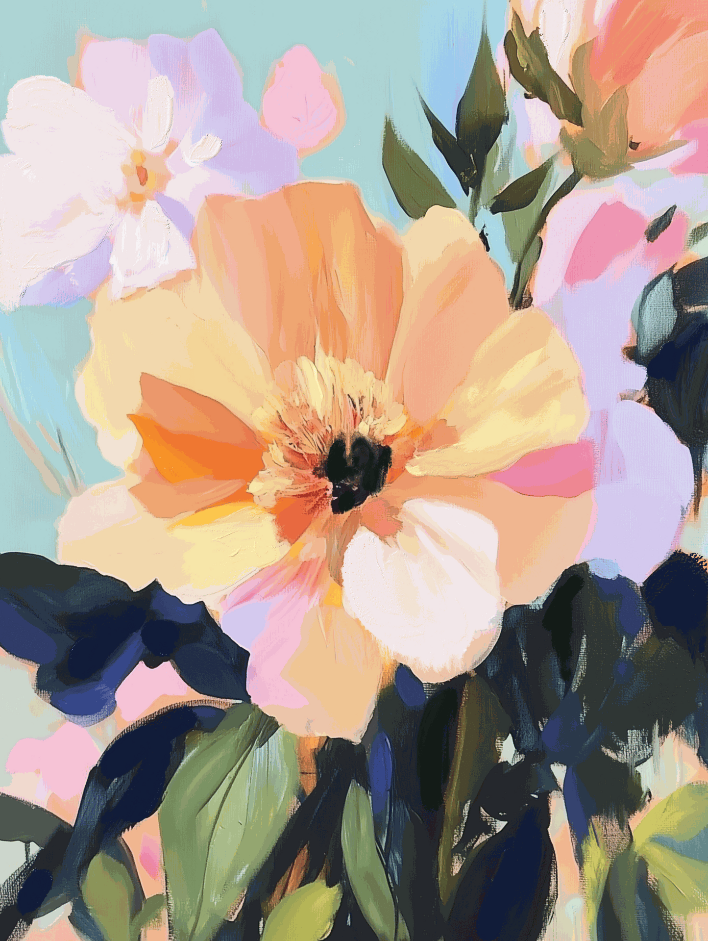 The Season of Soft Things Art Print – Cozy & Serene Wall Decor