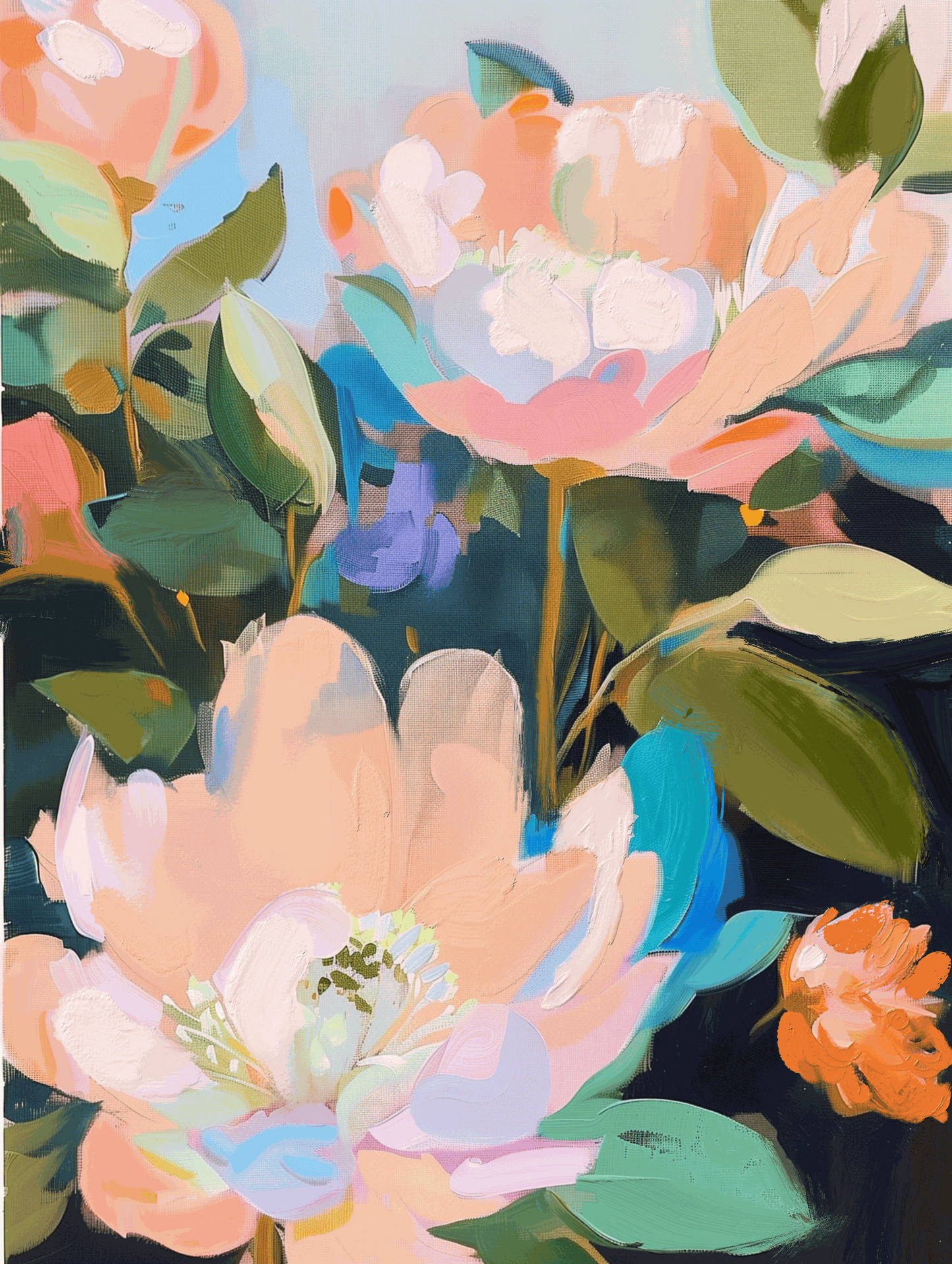 The Peonies Arrived Today Art Print – Bright & Joyful Wall Decor