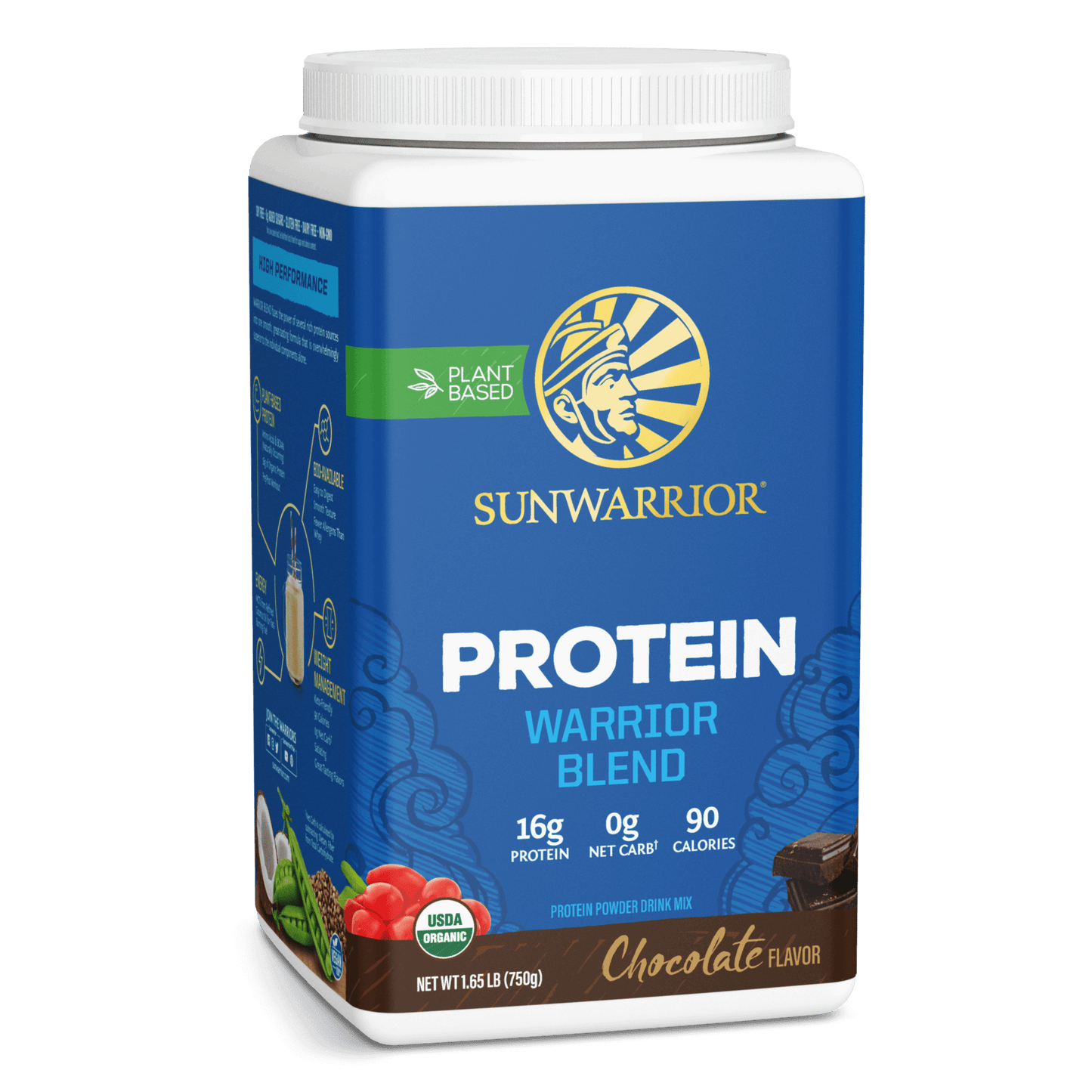 Warrior Blend Organic Protein - Chocolate