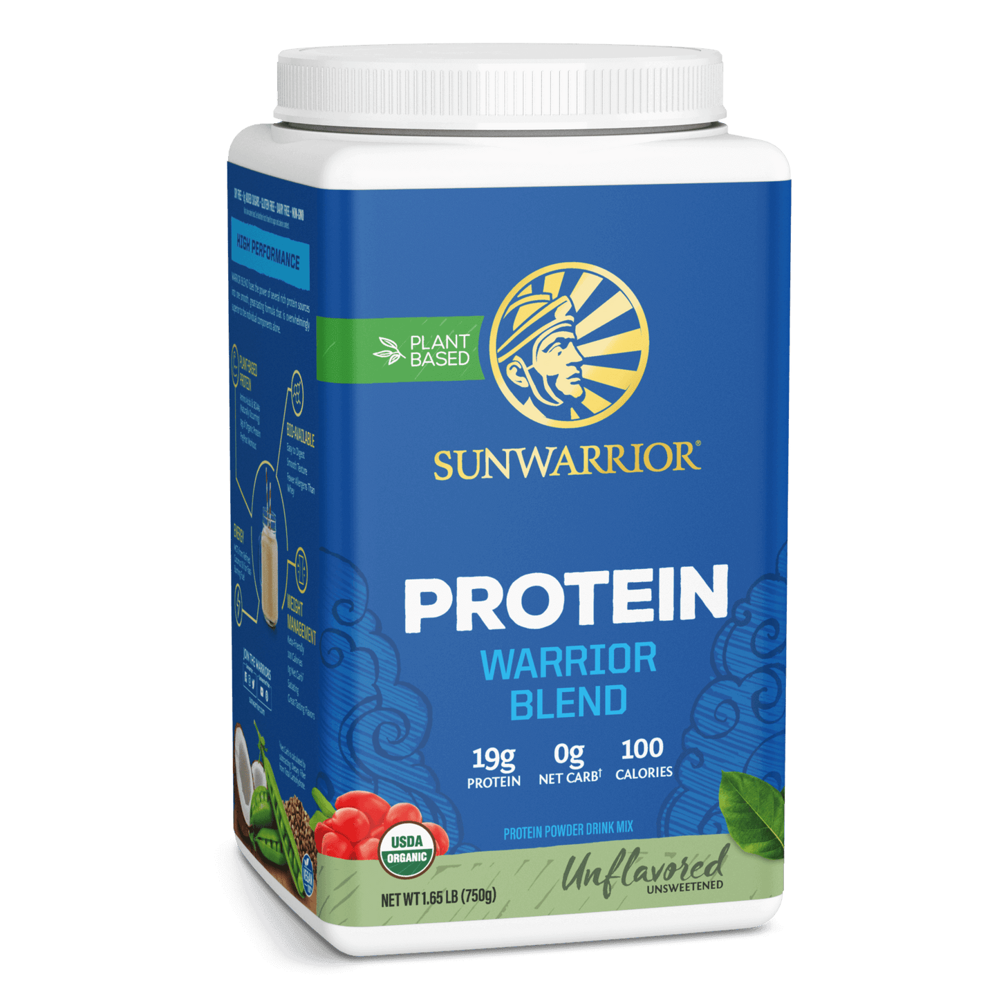 Warrior Blend Organic Protein - Unflavored