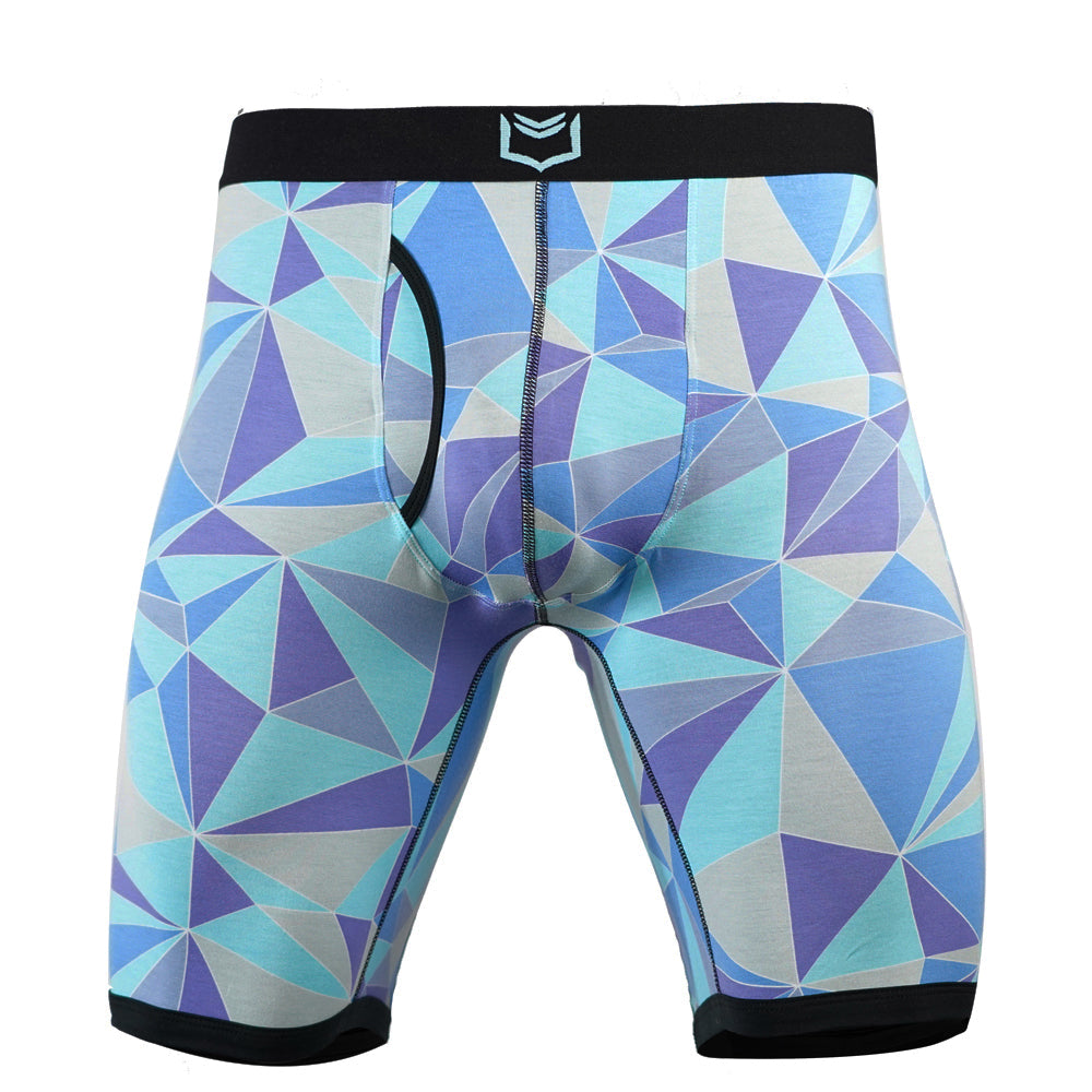 SHEATH V Iceberg Men's 8" Sports Performance Boxer Brief