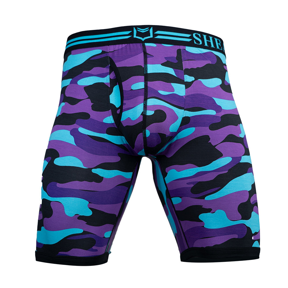 SHEATH V Men's 8" Sports Performance Boxer Brief