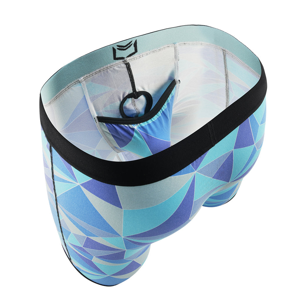 SHEATH V Iceberg Men's 8" Sports Performance Boxer Brief