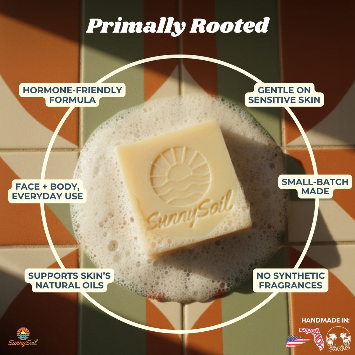 Face & Body Tallow Soap Bar