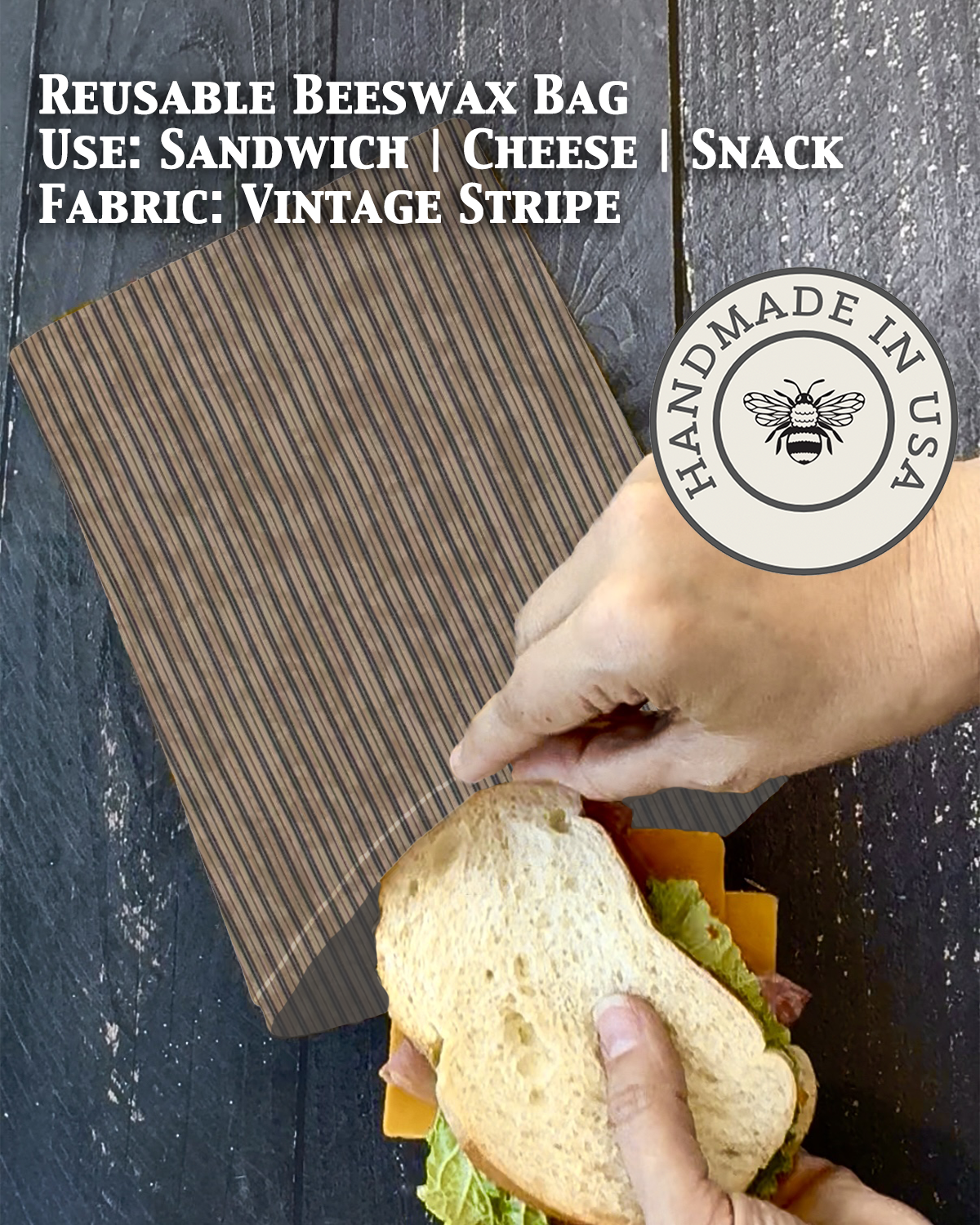 Snack | Beeswaxed Bag