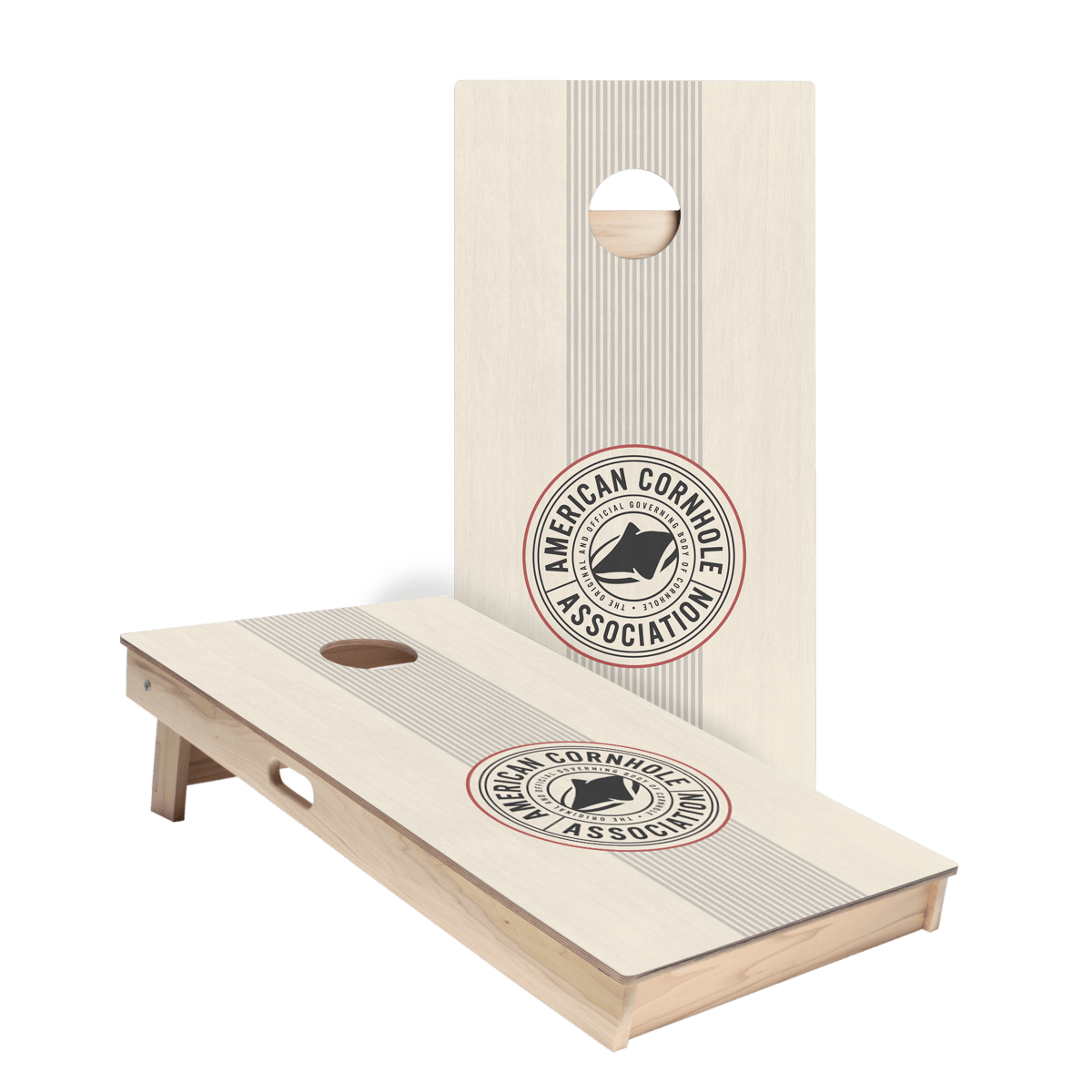 ACA Logo Smooth Racer Star Cornhole Boards