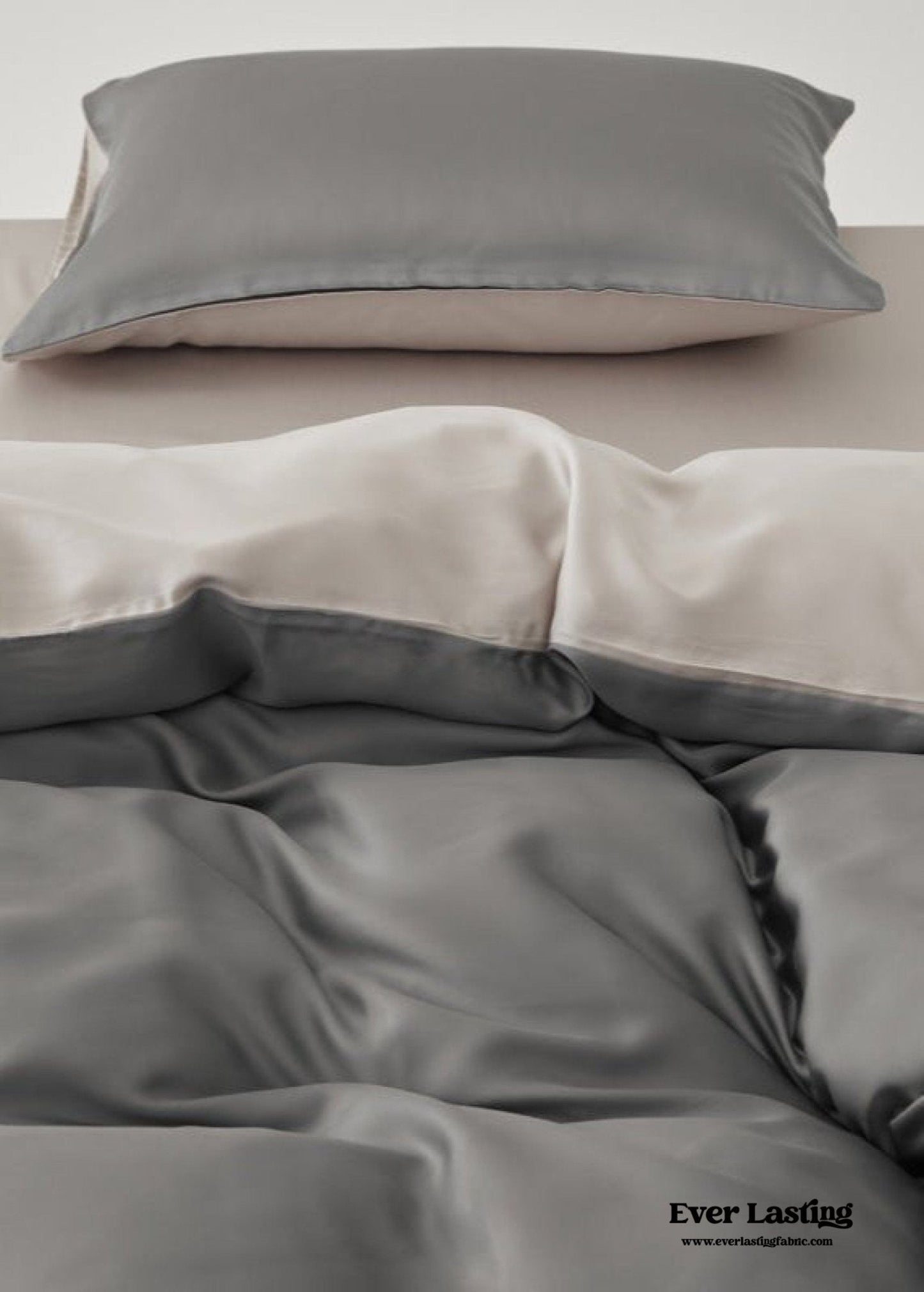 Adeline Pastel Silky Cooling TENCEL™ Bedding Set / Blue