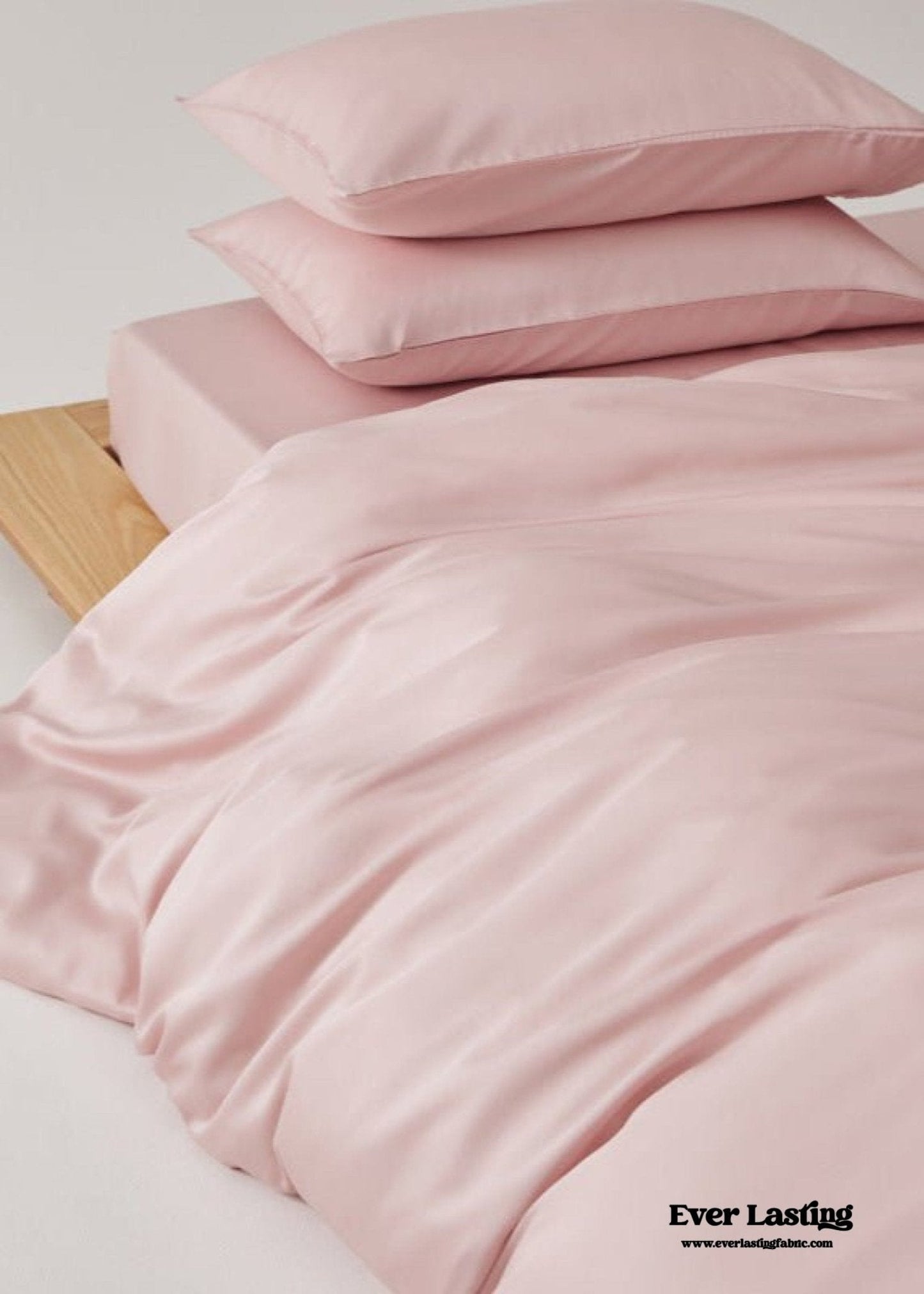 Adeline Pastel Silky Cooling TENCEL™ Bedding Set / Blue