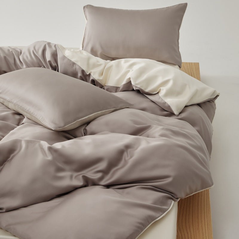 Adeline Pastel Silky Cooling TENCEL™ Bedding Set / Purple