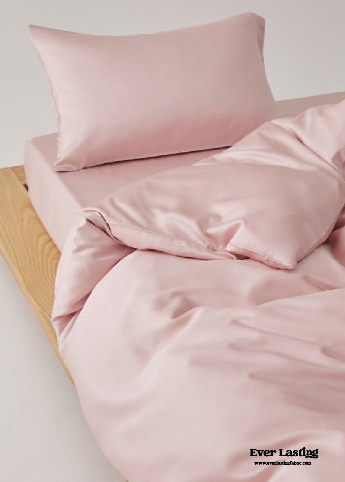 Adeline Pastel Silky Cooling TENCEL™ Bedding Set / Cream