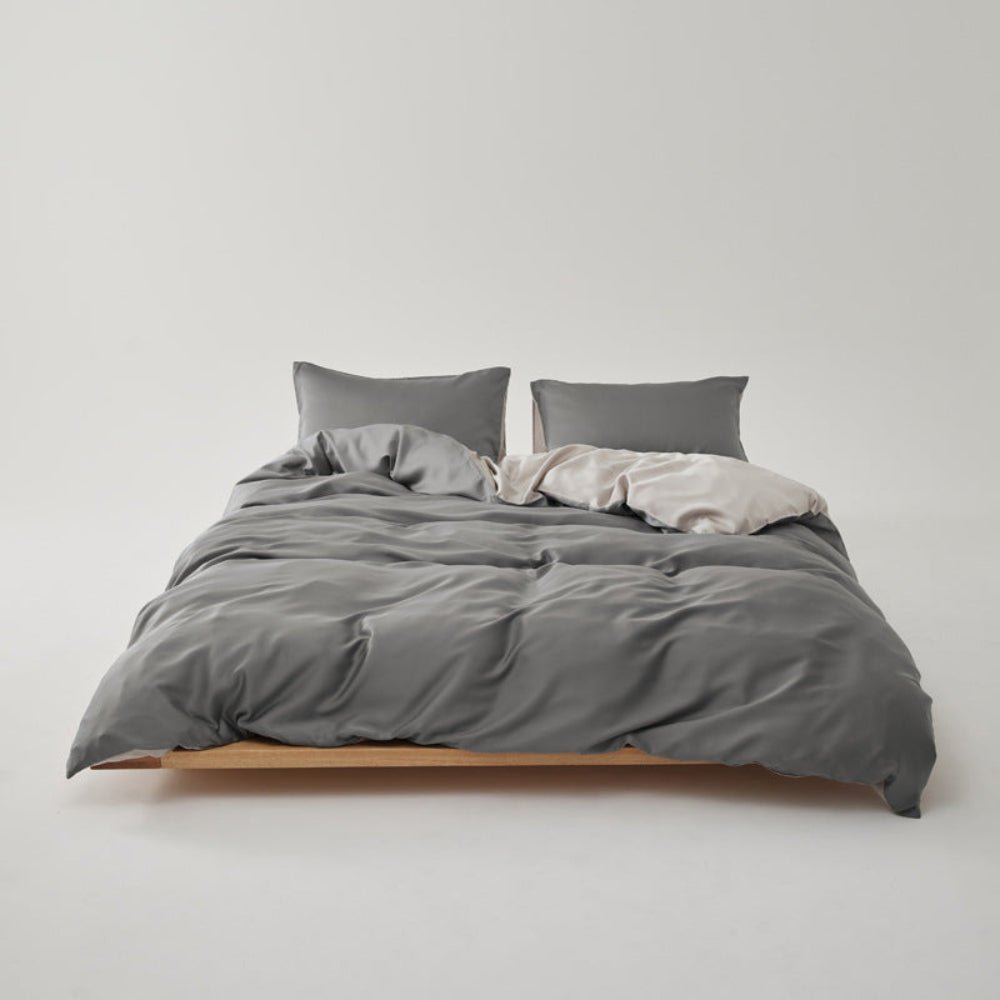 Adeline Pastel Silky Cooling TENCEL™ Bedding Set / Green