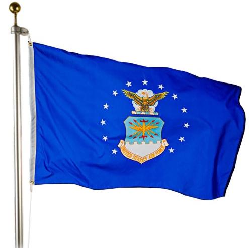 Air Force Outdoor Flag – Military Quality, Made in USA (Nylon or Polyester)