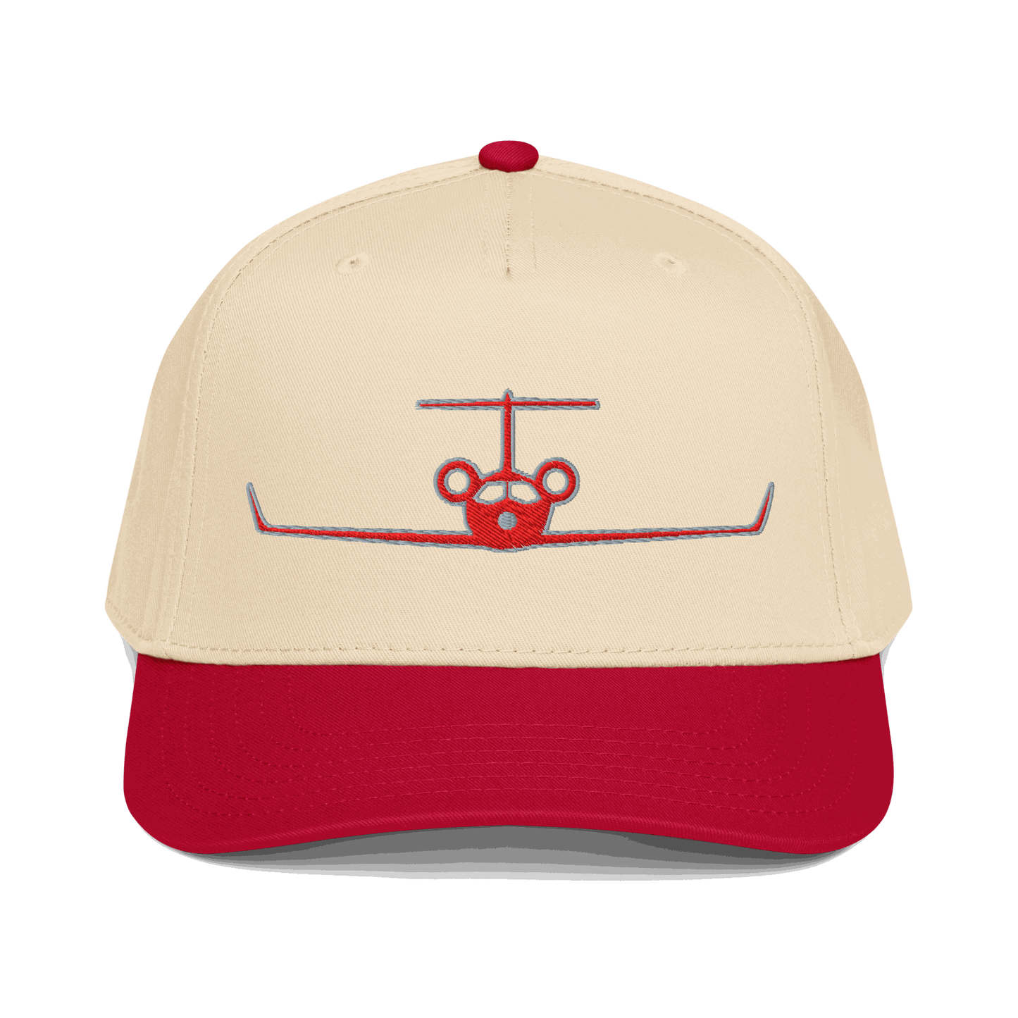 Aviation hat private jet cap 5 panel cap Embroidered