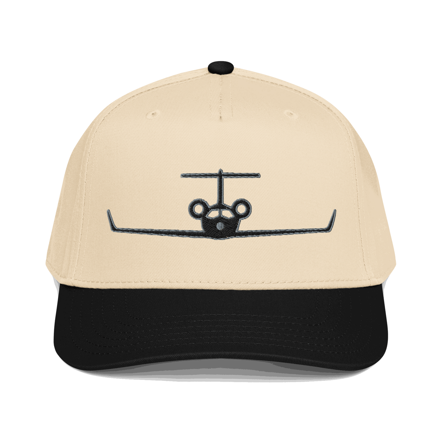 Aviation hat private jet cap 5 panel cap Embroidered