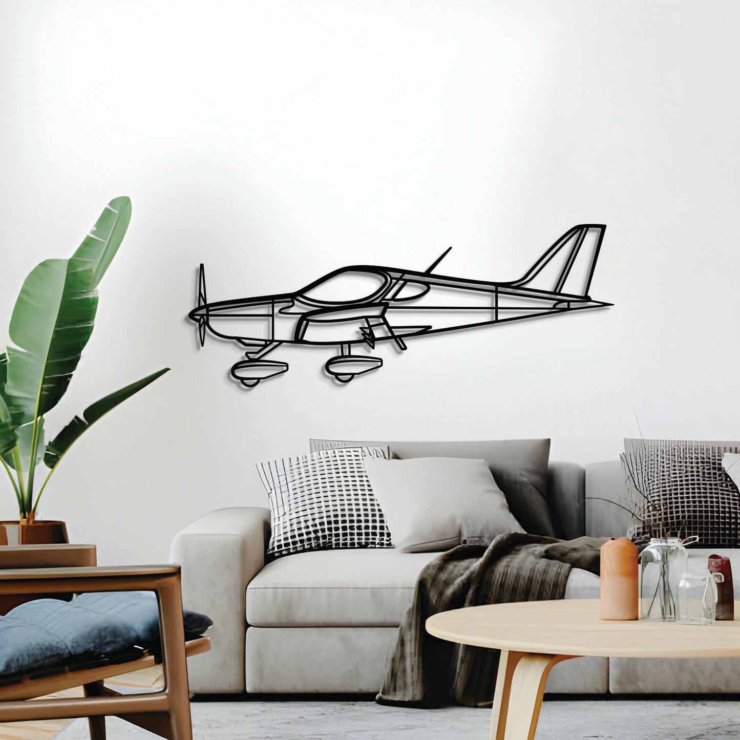 B23 Metal Aircraft Wall Art - NCP0521