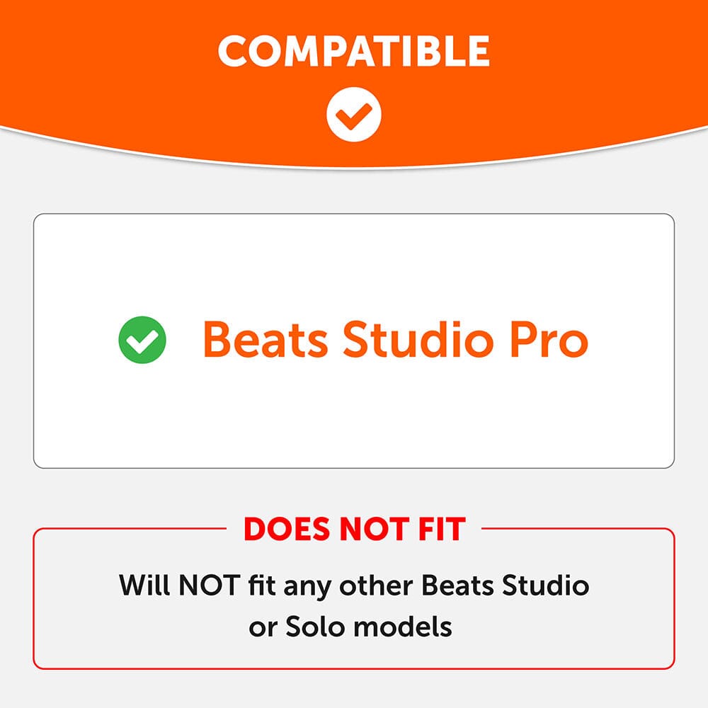 Beats Studio Pro Earpad Sweat Covers - WC SweatZ Studio Pro