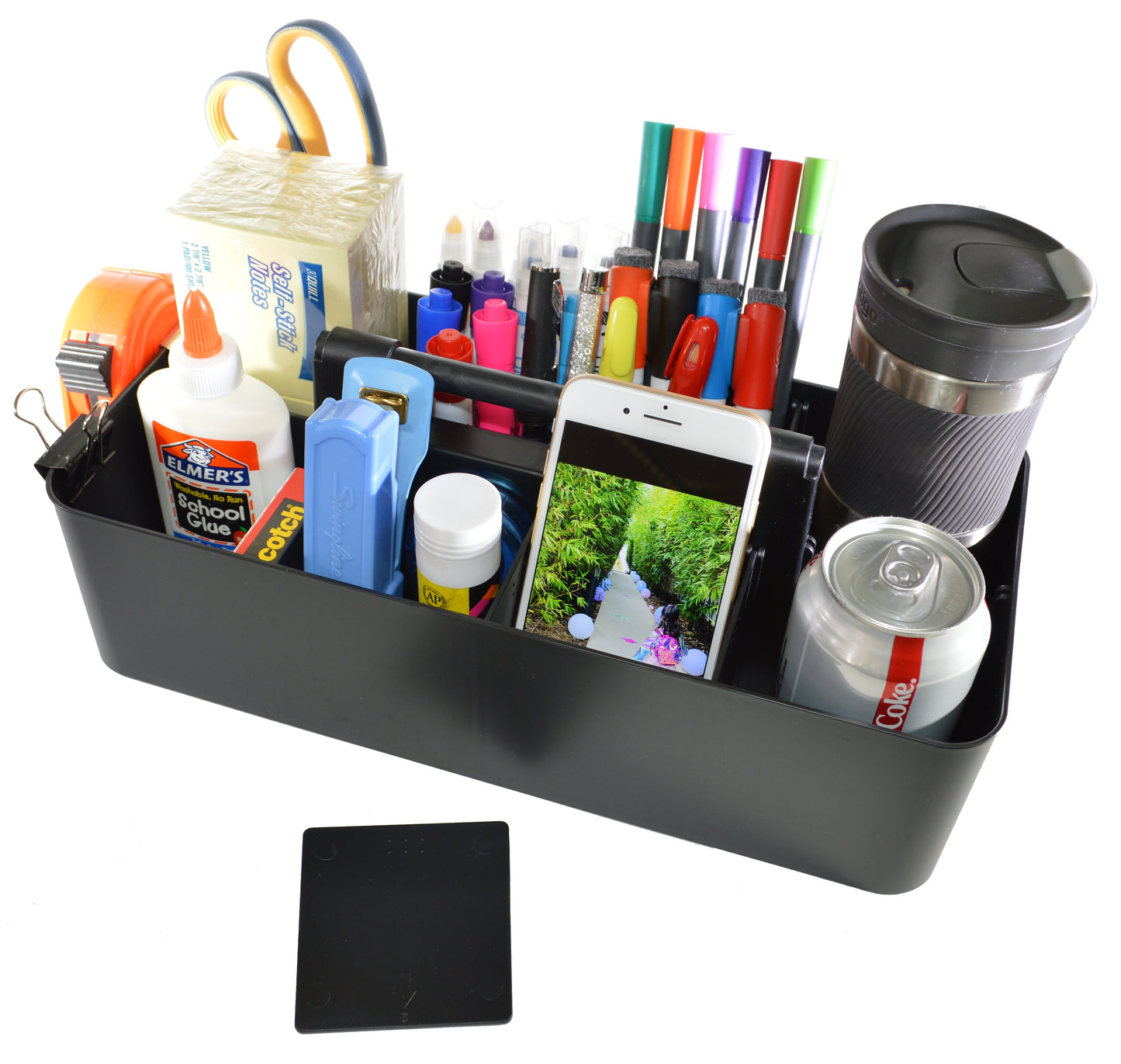 Enjoy Organizer - Large Portable Compartment Divided Storage Caddy - Made In USA