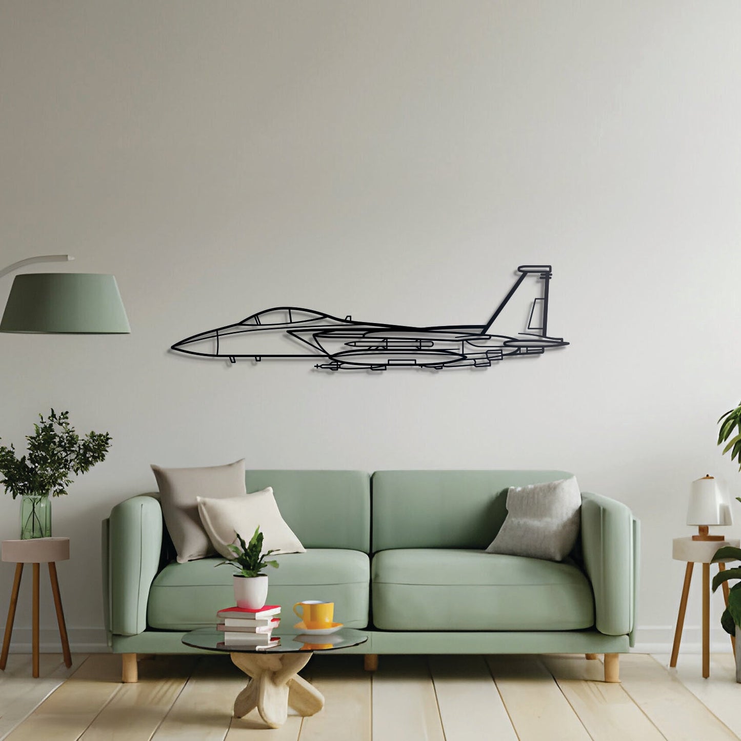 F-15 Strike Eagle Metal Aircraft Wall Art - NCP0074