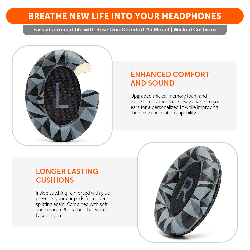 Bose QC45 Replacement Ear Pads