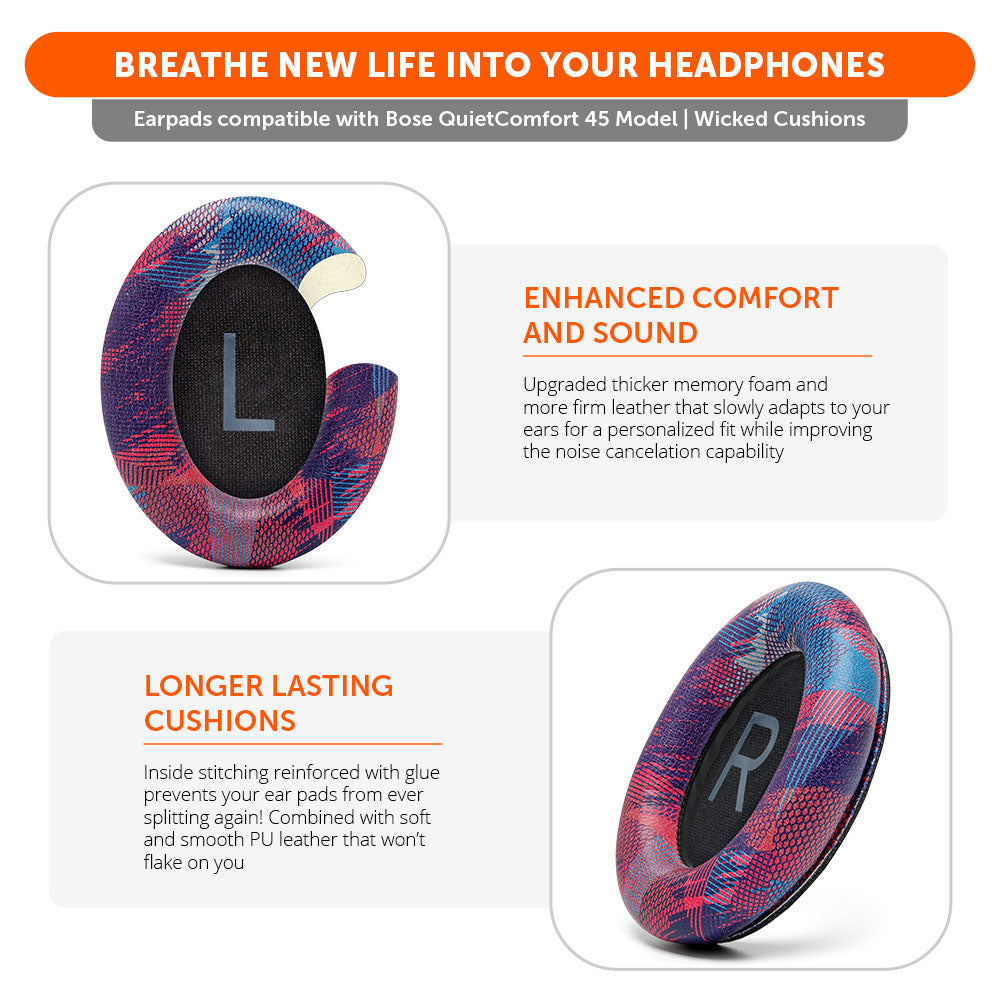 Bose QC45 Replacement Ear Pads