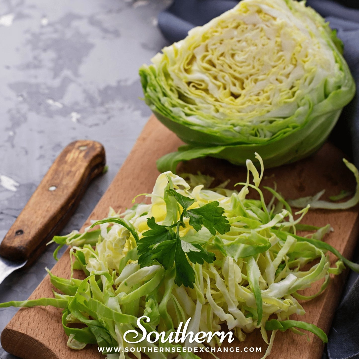 Brunswick Cabbage ā 100 Seeds