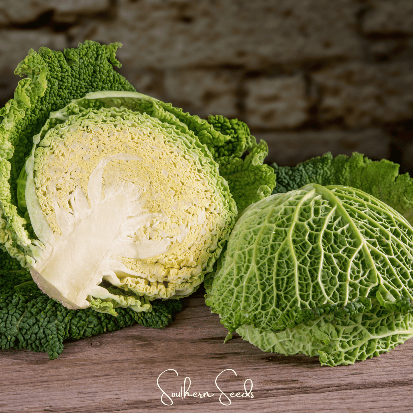 Savoy Cabbage ā 100 Seeds