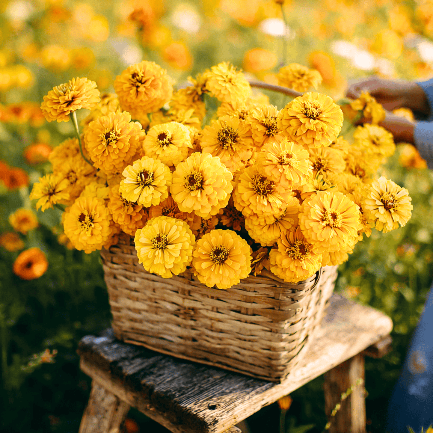 Canary Bird Zinnia ā 100 Seeds