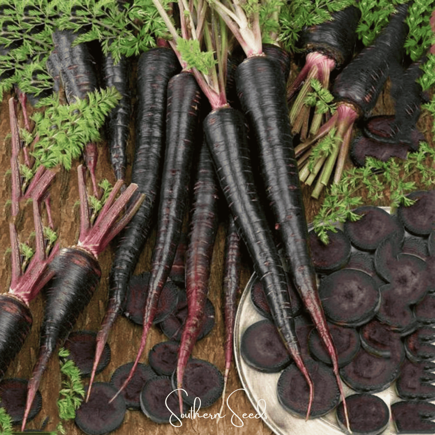 Black Nebula Carrot ā 250 Seeds