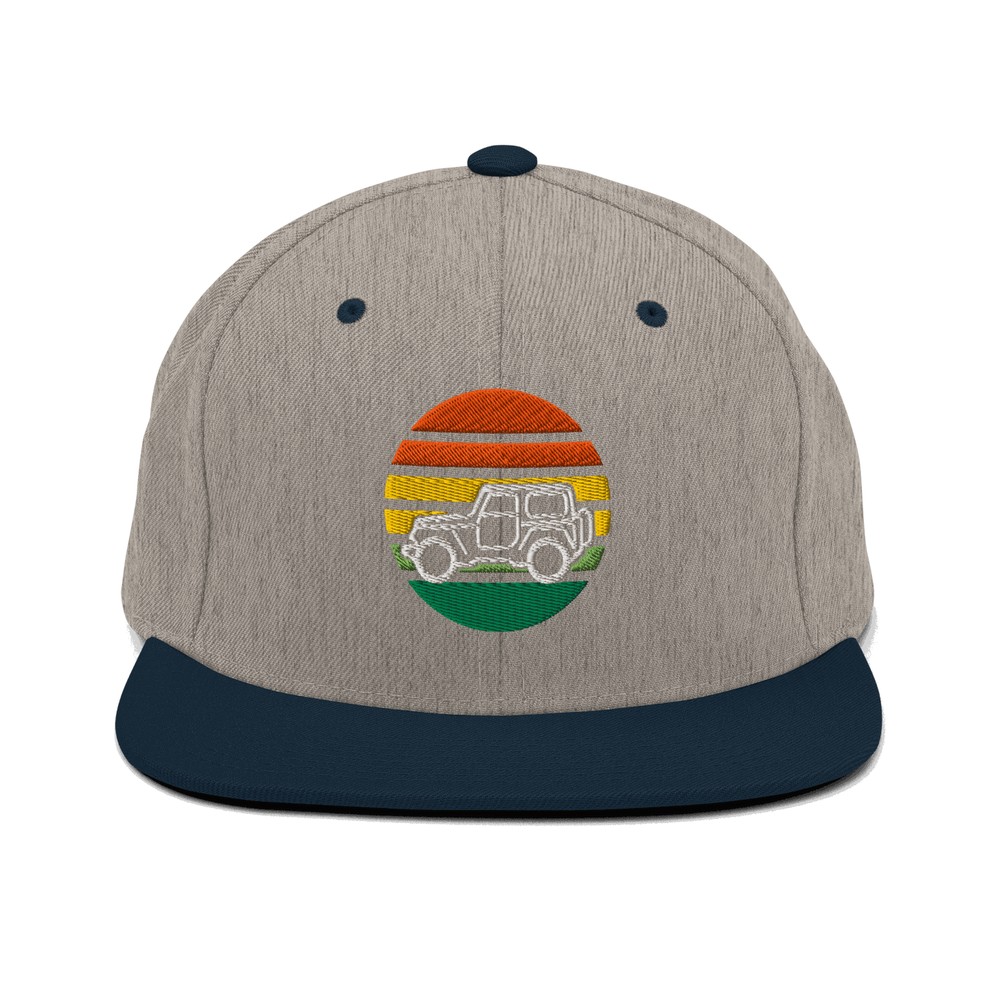 Automotive Hat 4 x 4 Embroidered Retro Snapback Hat Outdoors