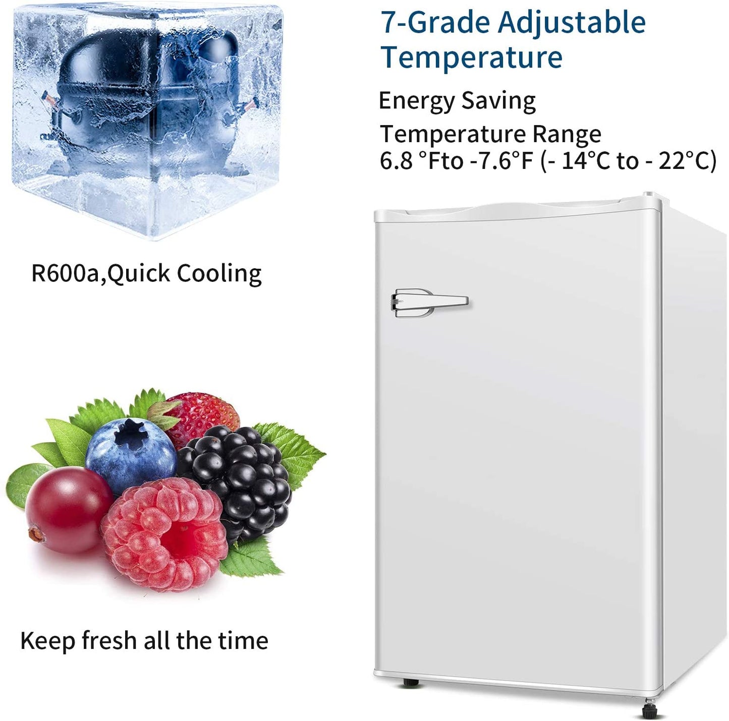Compact Upright Freezer D6835