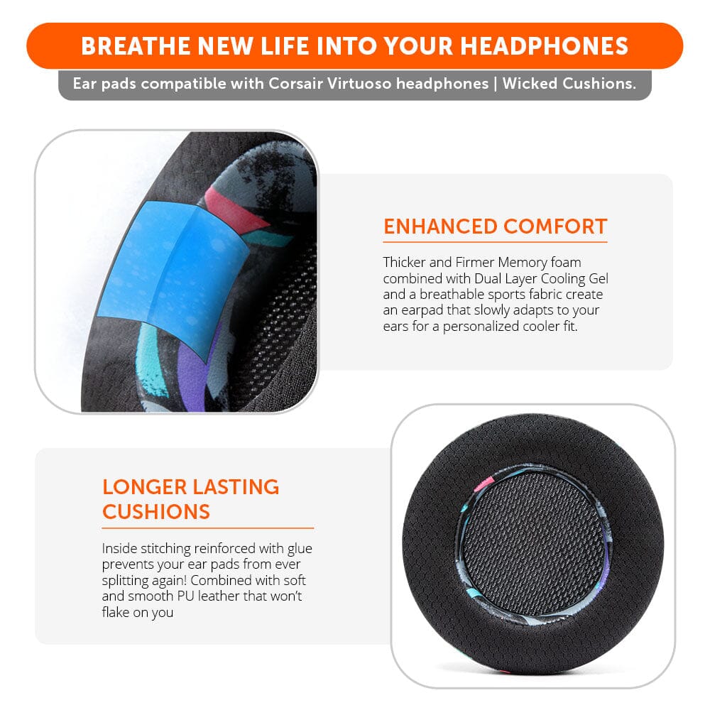 Corsair Virtuoso Earpads - WC FreeZe Cooling Gel